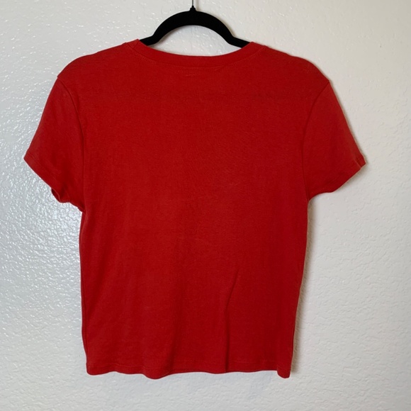 Bioworld Ghost Face Tee Shirt Womens Medium Red Scream Horror Movie Halloween - Picture 9 of 11